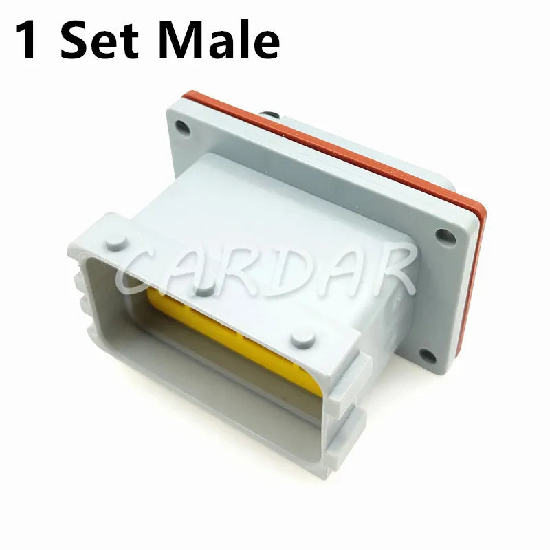 24 Pin FCI 211PC249S8005 HCCPHPE24BGYB90F Automotive ECU Connector PCB Socket Grey Plug For Cars Auto Parts