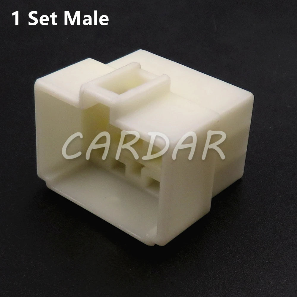 9 Pin 6.3 Series Automobile Large Current Male Female Docking Wire Cable Unsealed Socket With Terminal