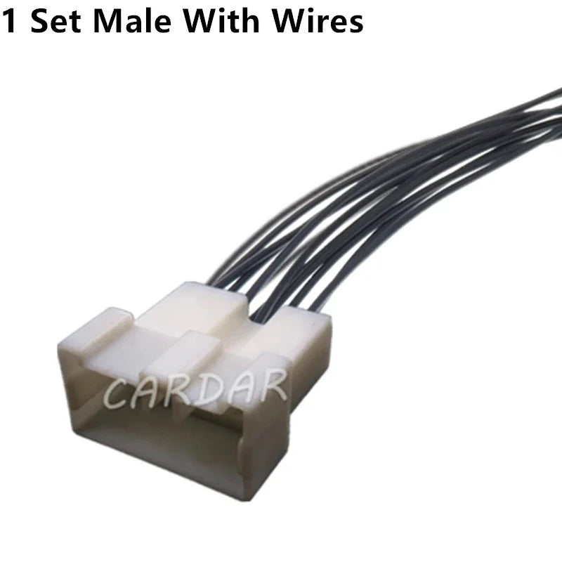 12 Pin 2.2 Series Automobile Male Female Unsealed Cable Connector Car Plastic Housing Wiring Socket With Terminal