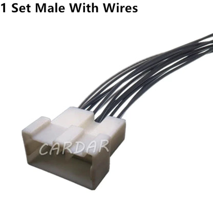 12 Pin 2.2 Series Automobile Male Female Unsealed Cable Connector Car Plastic Housing Wiring Socket With Terminal