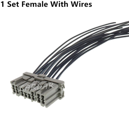 14 Pin 6098-0253 6098-0254 2.2mm (090) Cable Auto Wiring Harness Connector Plug Car Electrical Wire Socket