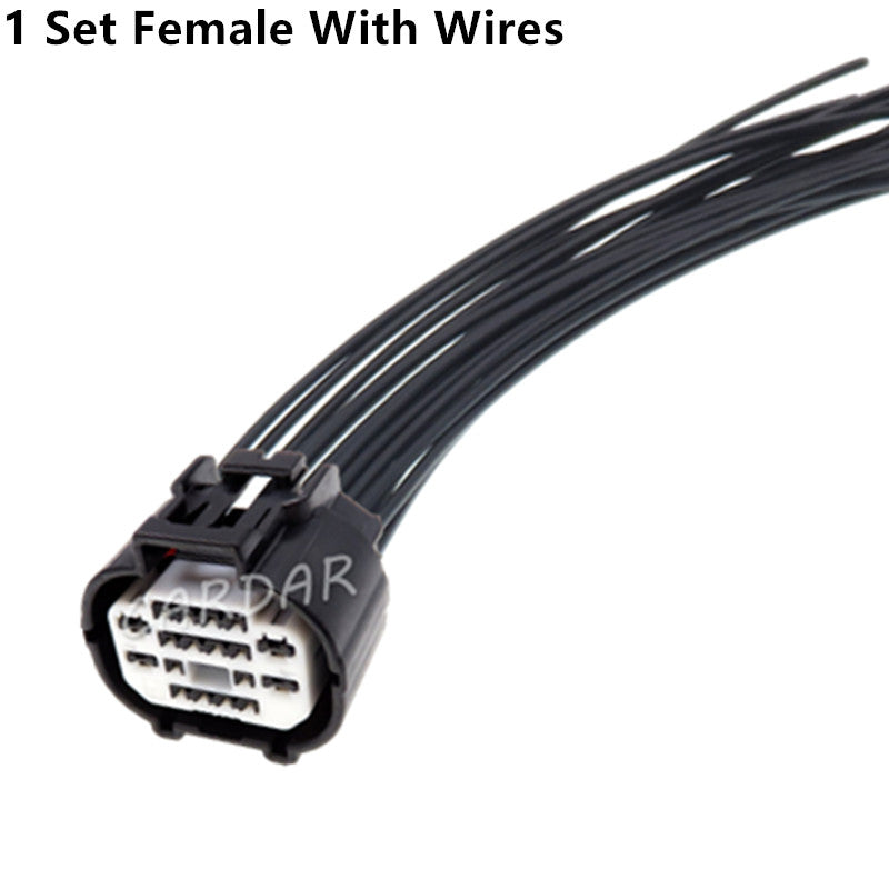 18 Pin Automotive Waterproof Composite Connector Car Electric Cable Socket Auto Accessories 6188-5910 6188-5911