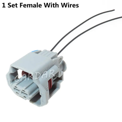 2 Pin Automotive Connector Electrical Auto Plug Waterproof Wiring Socket