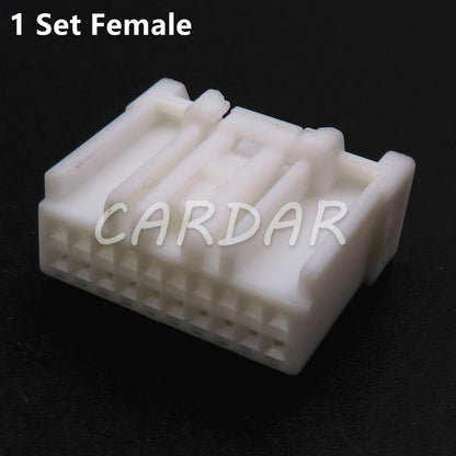 20 Pin Car Replacement Connector Auto Parts Automobile Male Female Unsealed Wire Socket 6098-4589 6098-4595