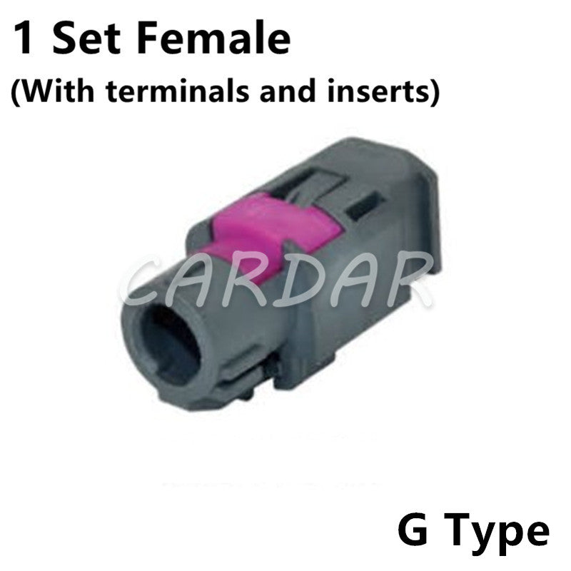 LVDS 4 Pin Connector Female Automotive Socket Universal Auto Modification Plug