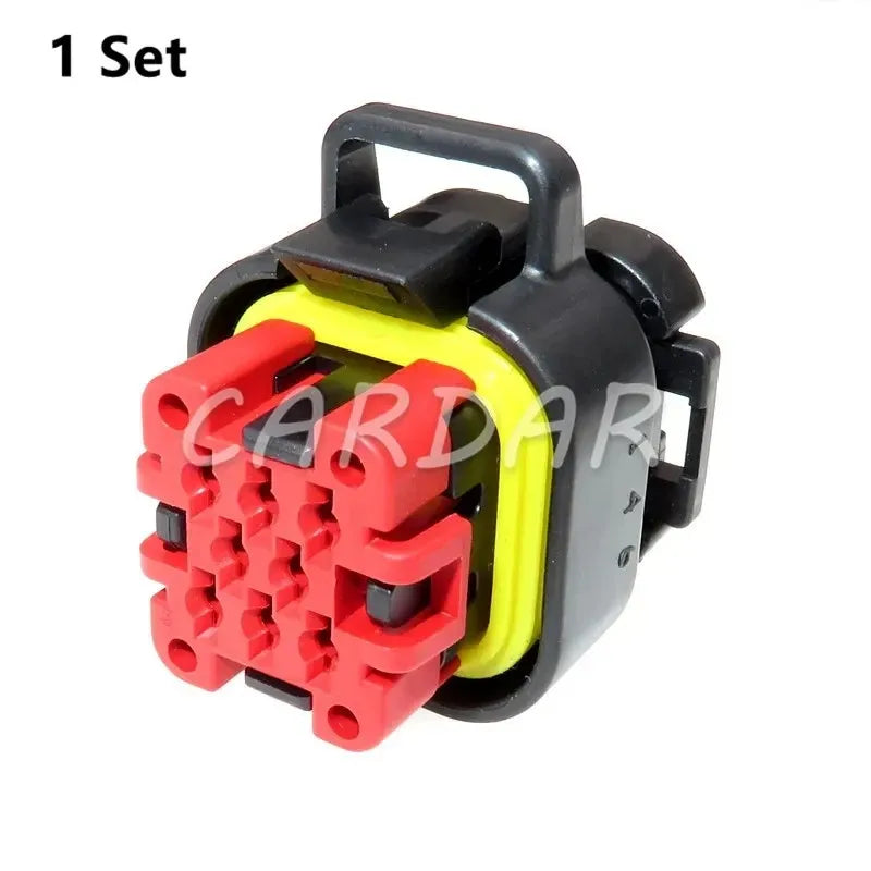 8 Pin 770520-1 Tyco AMP ECU Socket Waterproof Automotive Connector Plug 776286-1 With Terminals