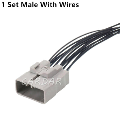 12 Pin 7283-1120 7282-1120 Car Power Amplifier Wiring Harness Socket for Toyota Lexus Auto Plastic Housing Connector