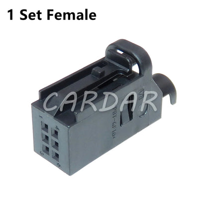 6 Pin 0.6 Series Auto Tire Pressure Alarm Cable Socket For VW Audi 1534121-1 4D0971636 1534121-1 4D0971636