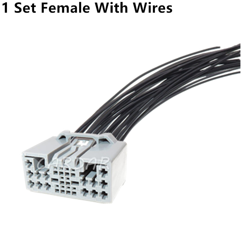 24 Pin Car Window Lifter Wire Connector Giexceed Automotive Cable Socket For Honda