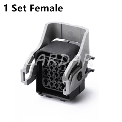 16 Pin 1743350-2 1743354-2 Auto Waterproof Connector Car Sockets With Terminals And Seals