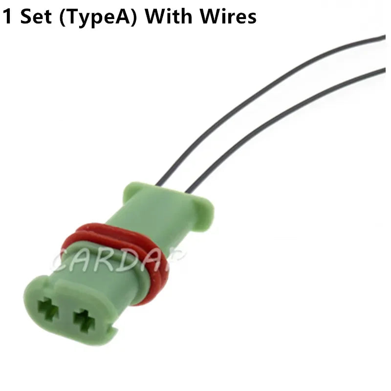 2 Pin Car Air Conditioning Heater Plug Automobile Plastic Housing Wire Harness Plug Auto Connector