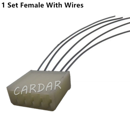 5 Pin Car Auto Window Lift Switch Sockets 6.3mm Big Current Automotive Connectors