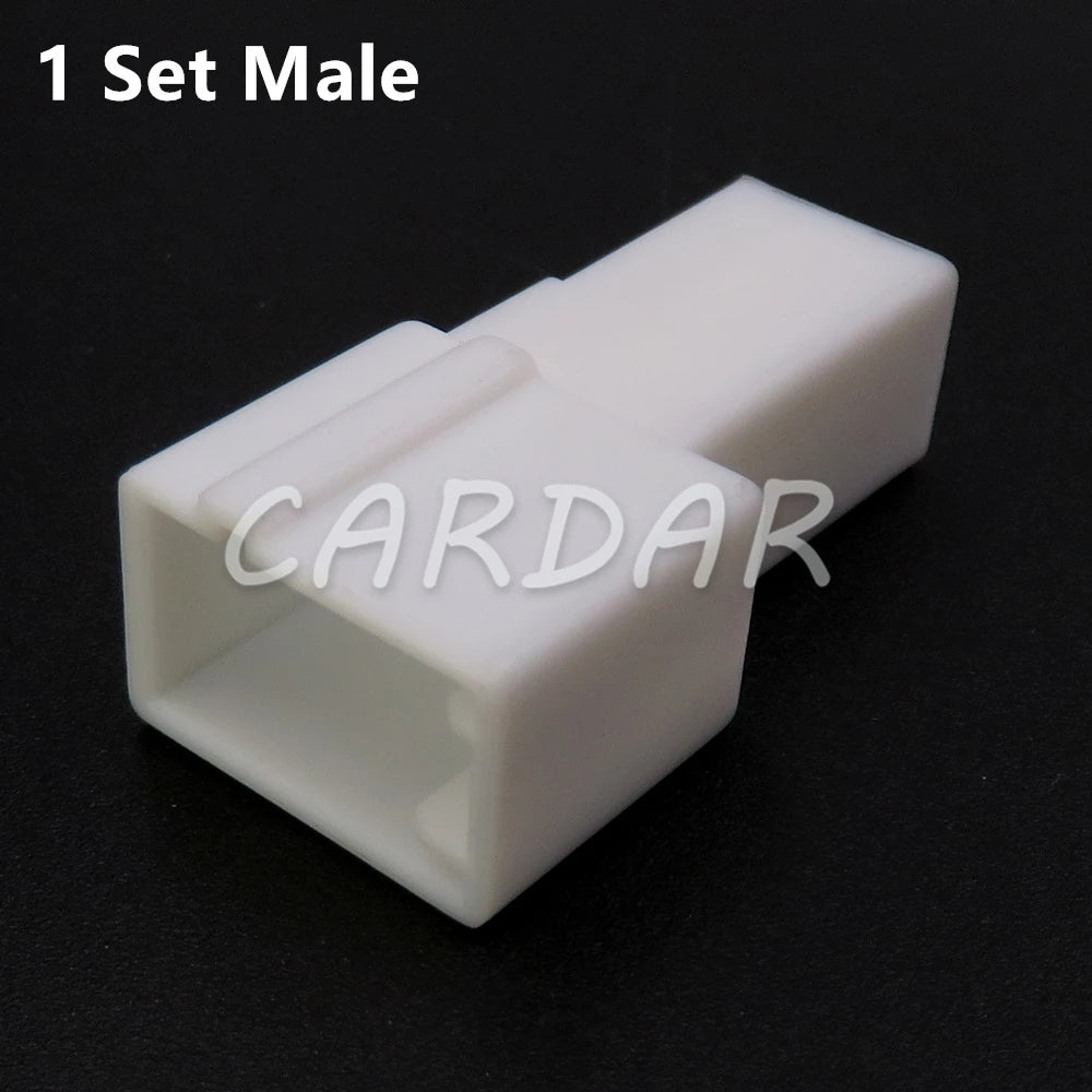 4 Pin 2.2 Series White Automotive Male Female Unsealed Socket With Terminal 6098-7200 Auto Parts