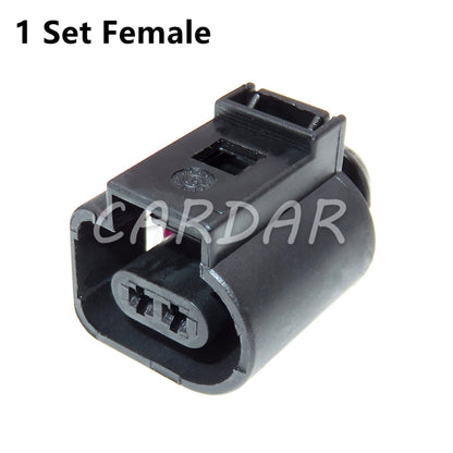 2 Pin 1.5mm 1J0973802 1J0973702 Auto Temp Sensor Plug Deflation Valve Plug Waterproof Electrical Wire Socket