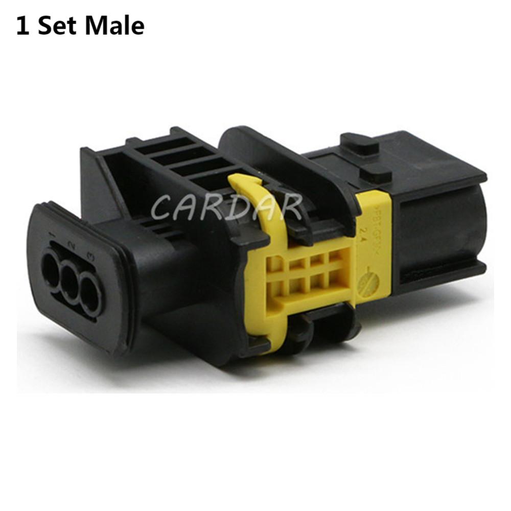 3 Pin 1-1418448-1 1-1670730-1 Waterproof Female Plugs Auto Car Connector For Benz BMW
