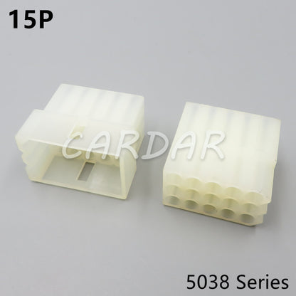 5038 Series Connector 2P 3P 4P 5P 6P 9P 12P 15P Female Male Socket Kits With Terminals Electronics Accessories Plug