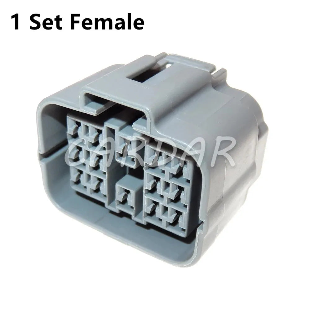 14 Pin 6189-7262 6181-0629 Car Headlight Light Socket Waterproof Wire Harness Cable Wiring Connector For Mazda