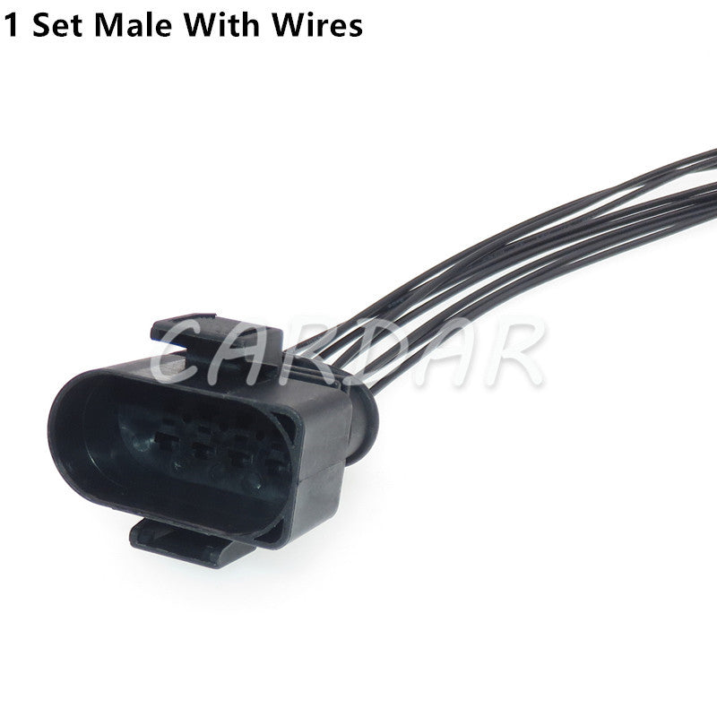 8 Pin 3.5mm 3A0 973 834 3A0 973 734 3A0973834 3A0973734 Waterproof Automobile Electrical Connector Sockets For VW