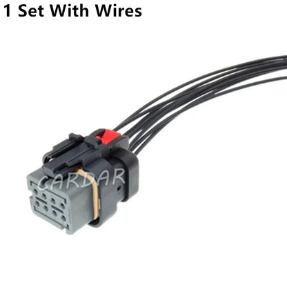 8 Pin 1.6 Series Grey Automobile Wire Cable Harness Waterproof Plastic Housing Socket With Terminal