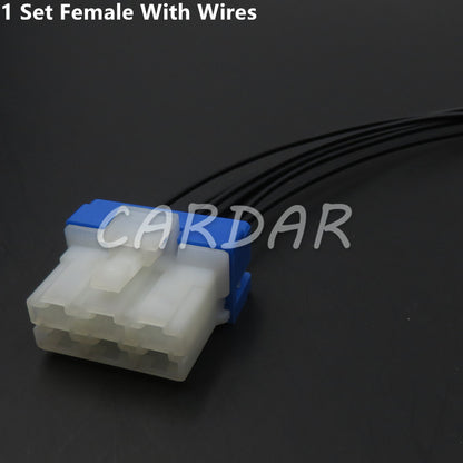 6 Pin 6.3 Series Auto Blower Heater Resistance Speed Regulating Wire Harness Socket PH772-06015 PH776-06015