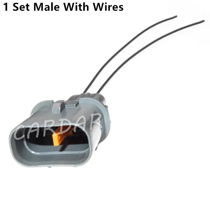 2 Pin PB625-02127 PK505-02127 Car Electrical Auto Connector Lamp 1G/2G/EVO Knock Sensor Plug Socket