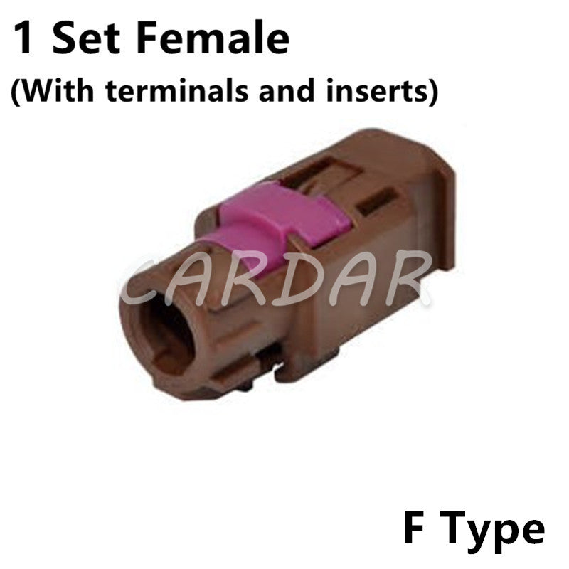 LVDS 4 Pin Connector Female Automotive Socket Universal Auto Modification Plug