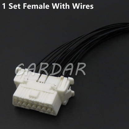 16 Pin 179631-1 Car OBD Connector Diagnostic Socket Plug For Toyota