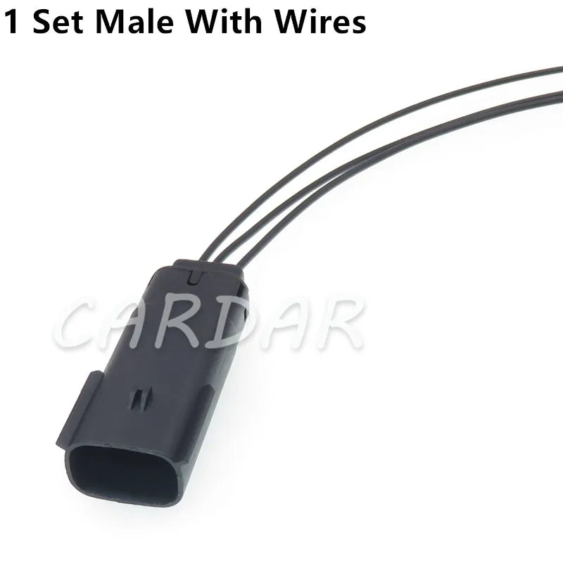 3 Pin Automobile Steering Engine Booster Pump Wire Harness Socket For Ford 33471-0301 33471-0306 33481-0301