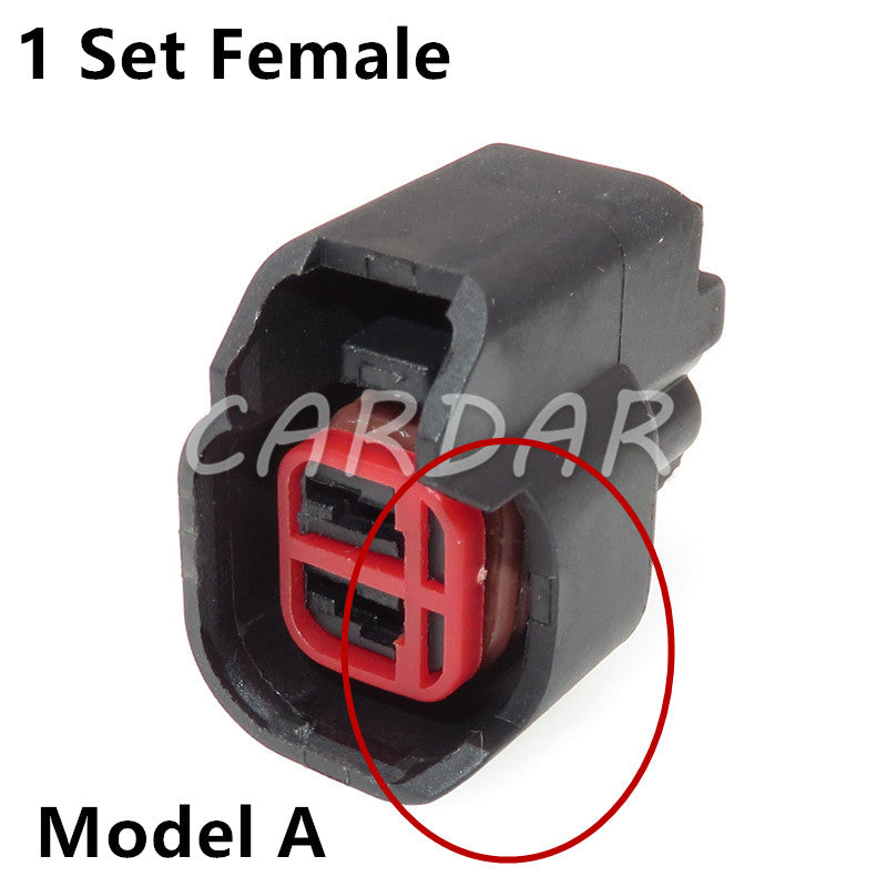 Conector de cola de cochino de inyector de combustible de 2 pines 7283-5967-30 EV6 EV14 USCAR sr20det rb30 GTR FAST ls2 ls3, enchufe universal