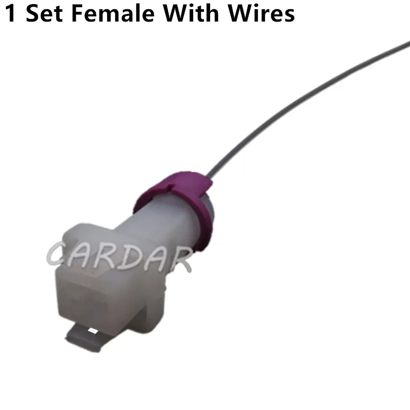1 Pin Automotive MAP Sensor Battery Spring DC Plug Air Conditioner Compressor Connector For VW