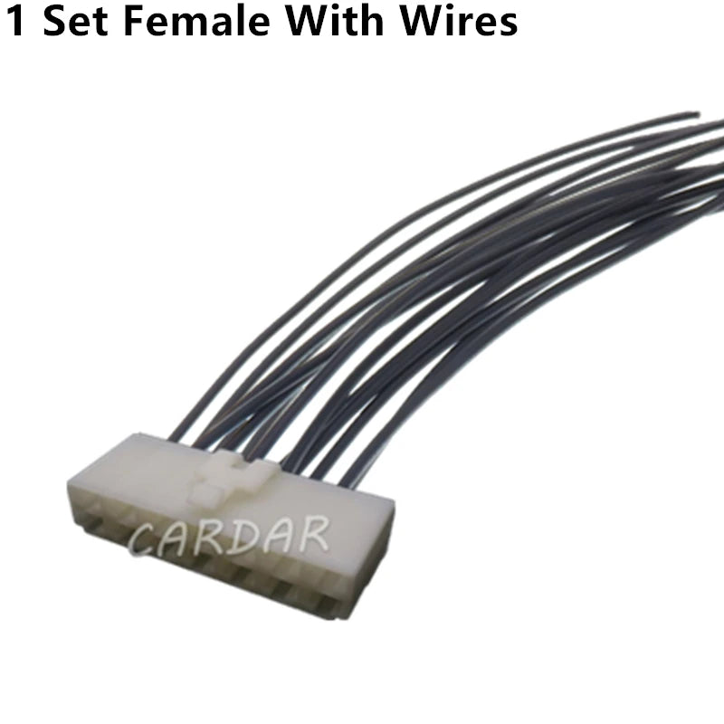 14 Pin Auto Large Current Cable Connector Car High Power Wire Socket Automotive Male Female Unsealed Adapter