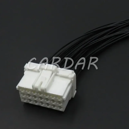 21 Pin White Automobile Electric Wiring Connector Car Male Female Unsealed Socket 967635-1 2-967630-1 7-968975-1