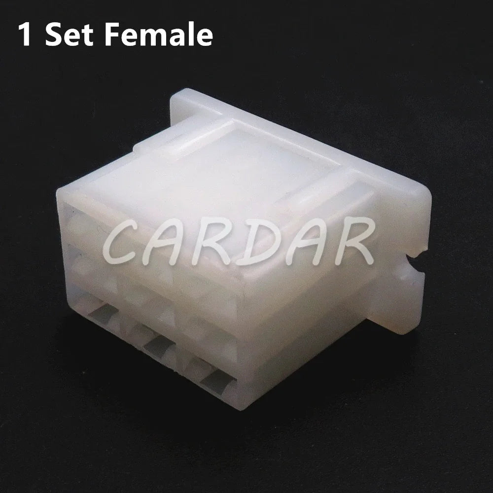 9 Pin 6.3 Series Car High Current Electric Wire Connector Auto Plastic Housing Unsealed Socket