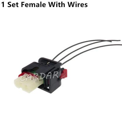 3 Pin 1.2 Series 1488992-6 White Auto Waterproof Socket Plastic Housing Wire Cable Connector