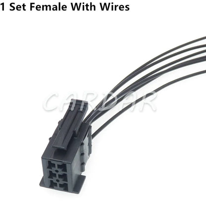 6 Pin 2.8 Series Auto Electric Wire Cable Plastic Housing Unsealed Connector 929505-2 929504-2 Car Wiring Socket