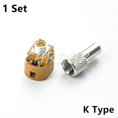 4 Pin Camera Connectors Automotive Audio Socket Universal Auto Fakra Connector