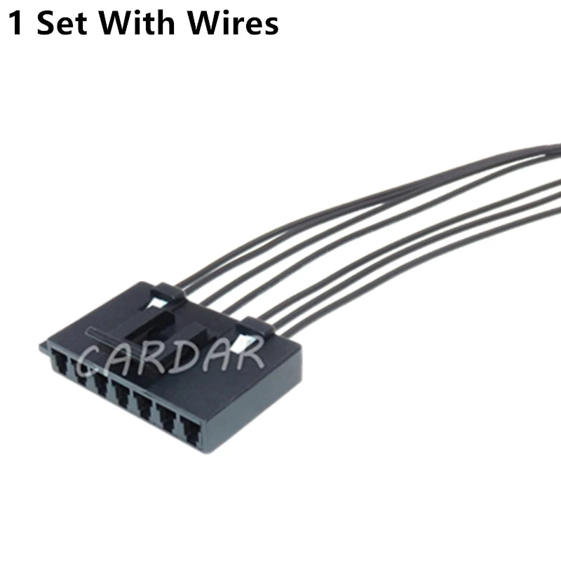 7 Pin 3.5 Series 12052854 Automobile Air Conditioning Fan Resistance Wire Harness Unsealed Socket