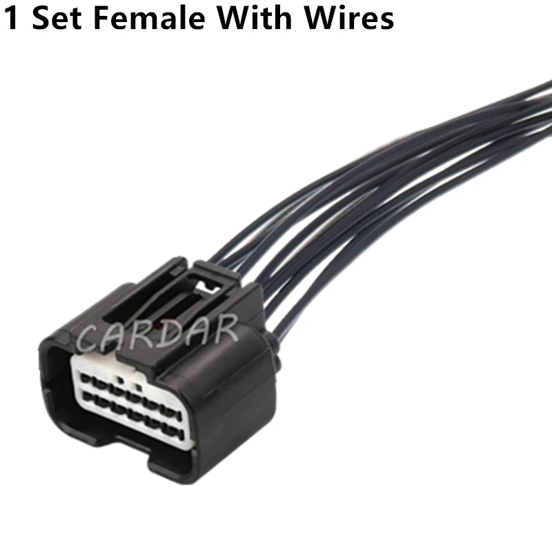 12 Pin 7283-4038-30 7282-4038-30 Auto Reversing Radar Harness Plug Car Waterproof Socket For Honda