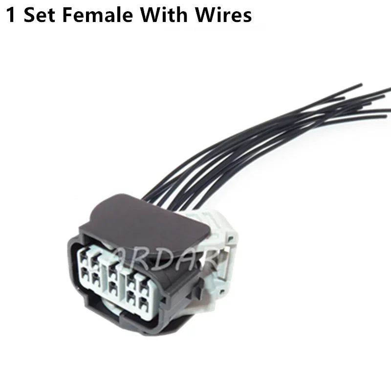 10 Pin 1 Series Auto Waterproof Socket Car Plastic Housing Sealed Wire Cable Connector 6181-6481 6189-6906