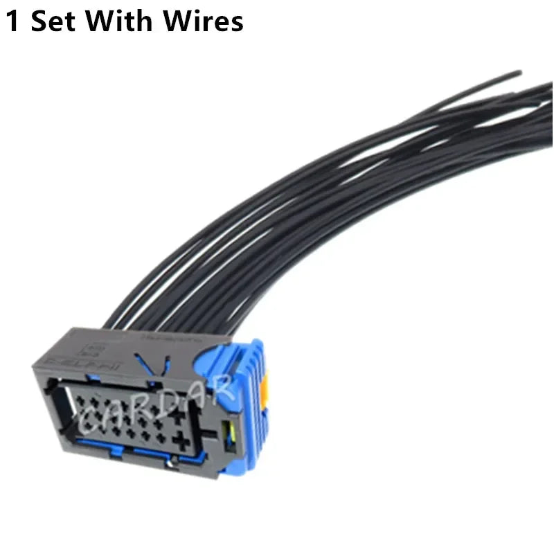 20 Pin Automotive High Current Wiring Terminal Unsealed Socket Auto Unsealed Plug Composite Connector 15471157
