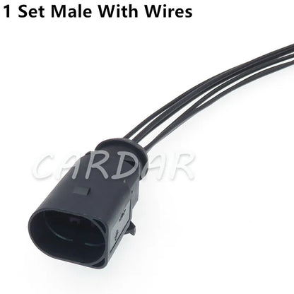 6 Pin 1.5mm 3B0973813 1J0973713 Auto Temp Sensor Plug Waterproof Electrical Wire Connector For Car Truck VW