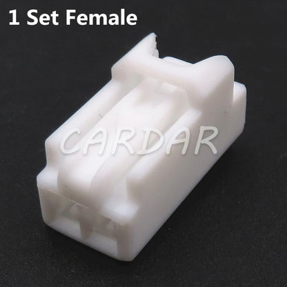 2 Pin 1300-9342 90980-12498 7283-2345 Automobile Cigarette Lighter Cable Connector Wiring Socket For Toyota Vios Levin