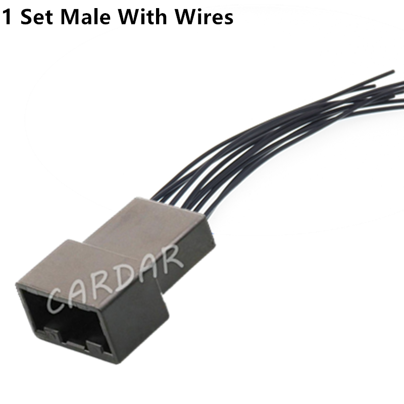 10 Pin Automobile Electric Cable Connector Auto Socket With Terminal