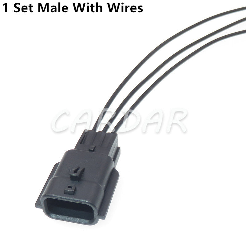3 Pin 7283-8852-30 7282-8852-30 Waterproof Electrical Wire Connector For Car Socket