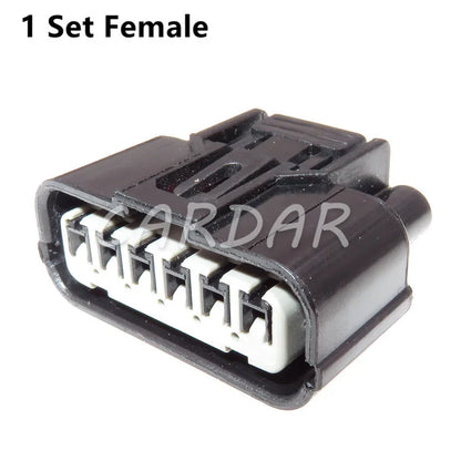 6 Pin 6188-0658 6189-1012 1.2mm Automotive Connector Waterproof LED Light Lamp Socket For Honda Auto Plug