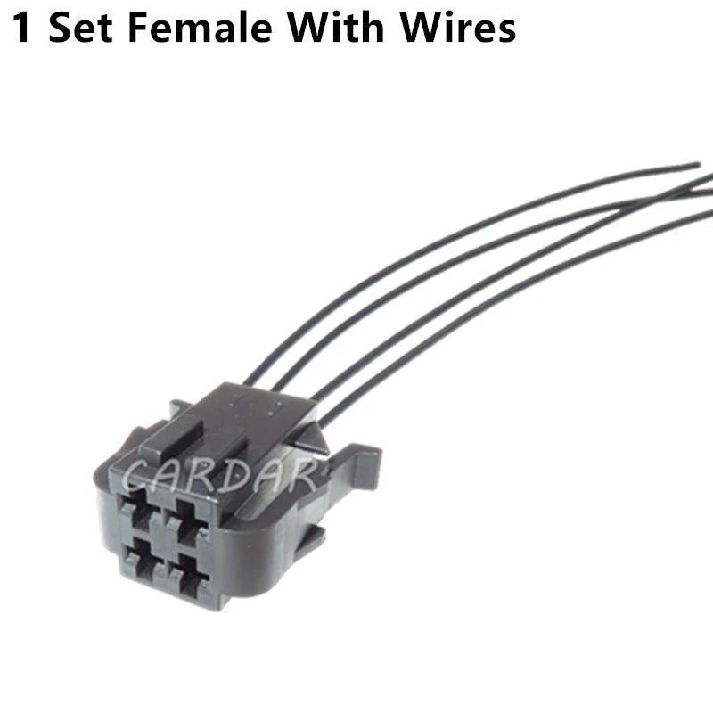 4 Pin 191972732 191972722 3.5mm Auto Connector Oxygen O2 Sensor Plug Automotive Socket For VW