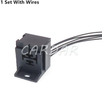 5 Pin 5 Ways Auto Relay Socket 6.3 Automotive Electric Plastic Wire Connector